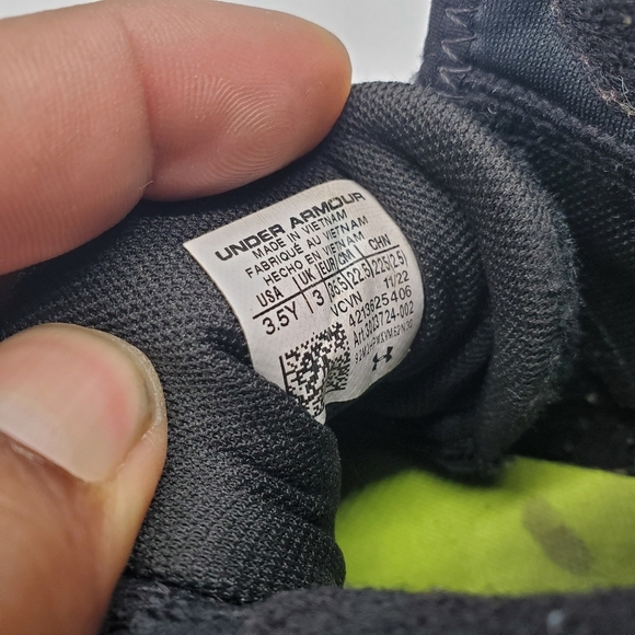 Under Armour Shoe Youth 3.5 UA Highlight MC DSG Football Soccer Cleats - Picture 3 of 9